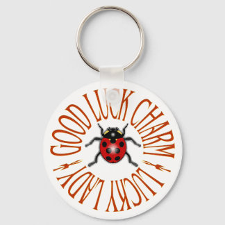 LADYBUG GOOD LUCK CHARM KEYCHAIN