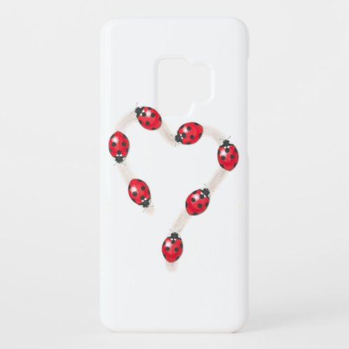 Ladybug Heart Samsung Galaxy Case