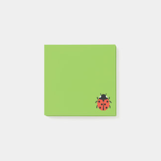 Ladybug Illustration Post-it Notes