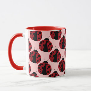 ladybug image mug