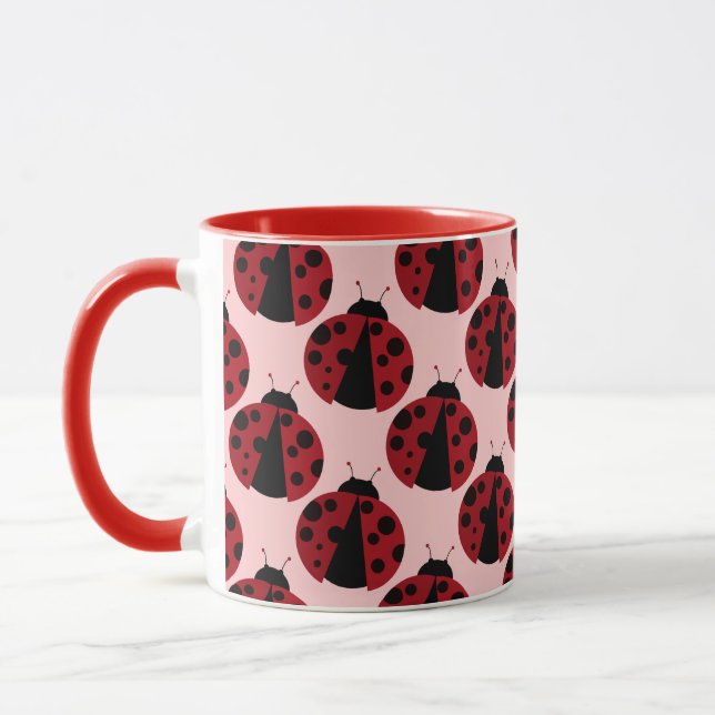 ladybug image mug (Left)