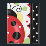 Ladybug iPad 2,3,4 Case with no Kickstand<br><div class="desc">Decorative ladybug design.</div>