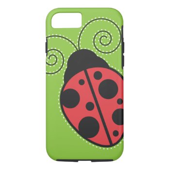 Ladybug Iphone 7 Tough Iphone 8/7 Case by nyxxie at Zazzle