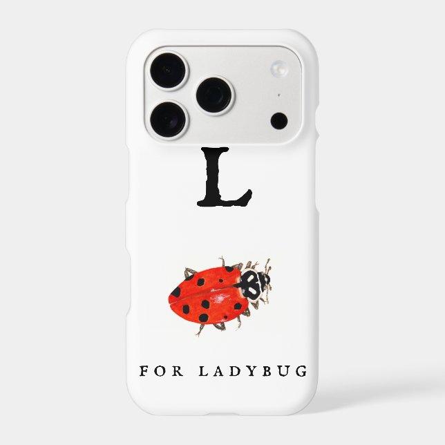Ladybug Iphone Case (Back)