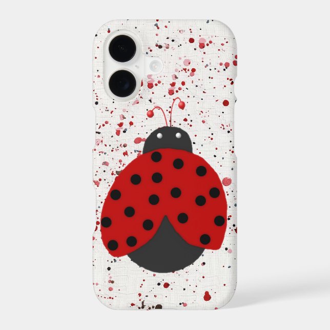 Ladybug  iphone case (Back)
