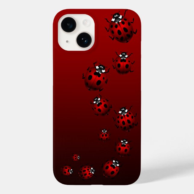 Ladybug iPhone Cases Lady Bird iPhone Gifts (Back)