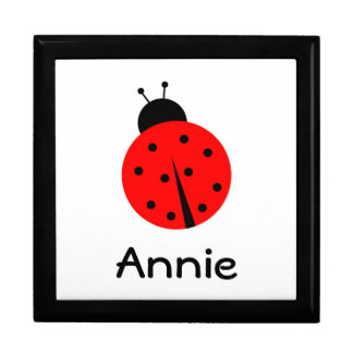 Ladybug Jewelry Box