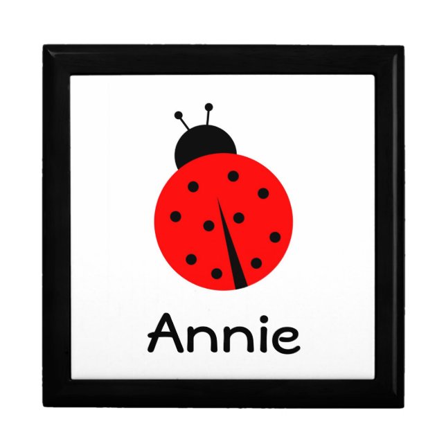 Ladybug Jewelry Box (Front)