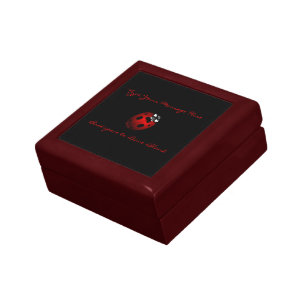Ladybug Jewelry Box Ladybug Keepsake Personalized