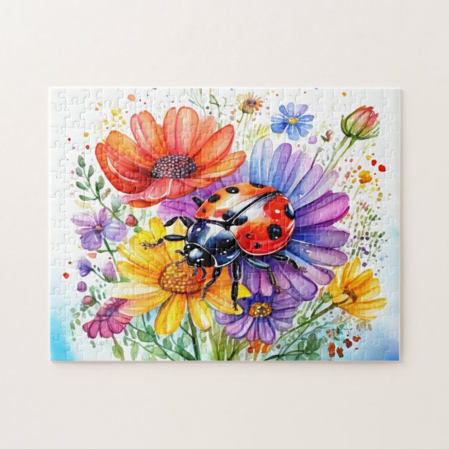 Ladybug Jigsaw Puzzle (Horizontal)