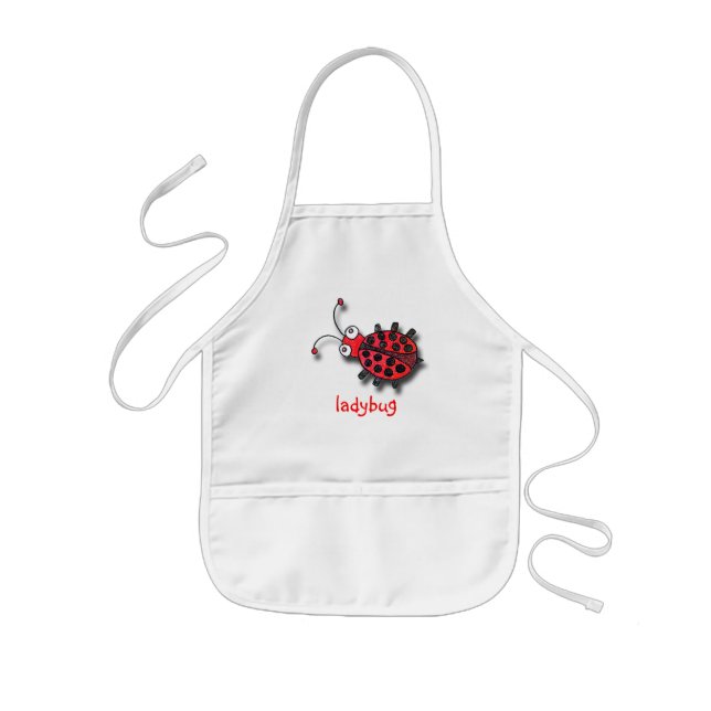 Ladybug! Kids' Apron (Front)