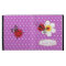Ladybug kids named purple red ipad folio case