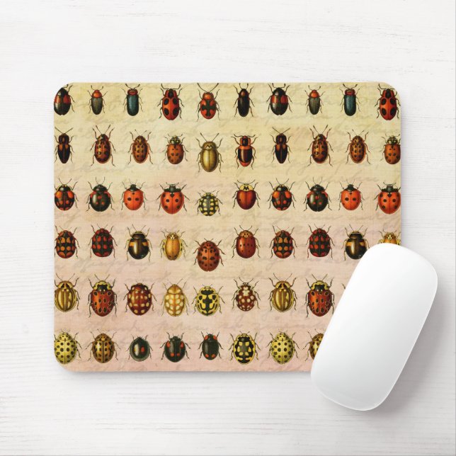 Ladybug Ladybird Beetle Insect Bug Mouse Pad (With Mouse)