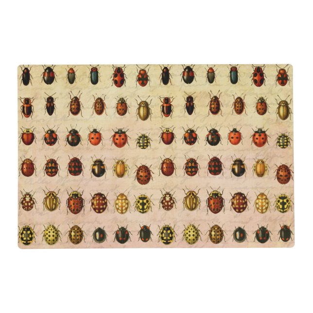 Ladybug Ladybird Beetle Insect Bug Placemat (Front)