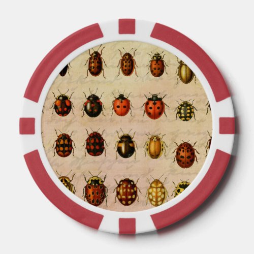 Ladybug Ladybird Beetle Insect Bug Poker Chips