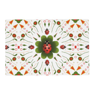Ladybug Laminated Place Mat