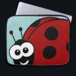 Ladybug Laptop Sleeve<br><div class="desc">Cute little ladybug sleeve for your gear. Awesome for anyone who loves ladybugs.</div>