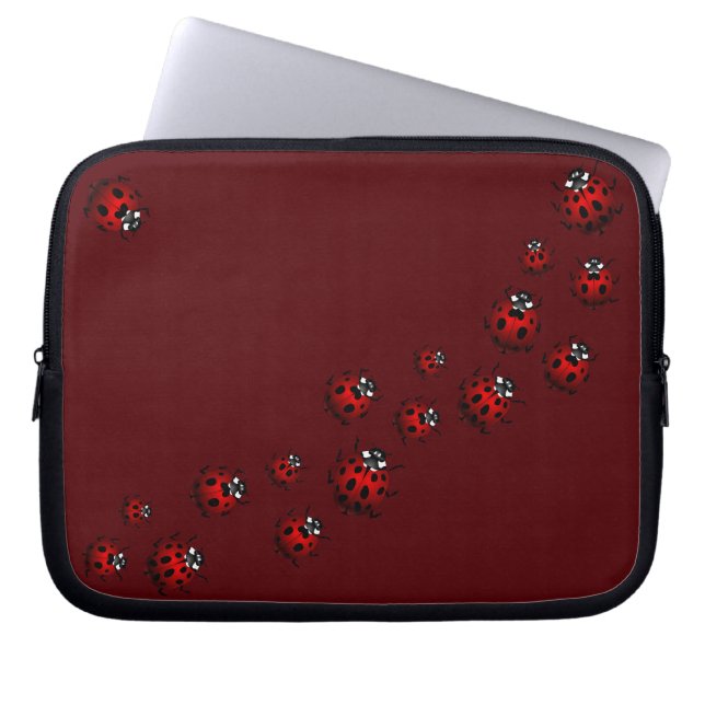 Ladybug Laptop Sleeve Ladybird Tablet Cases (Front)