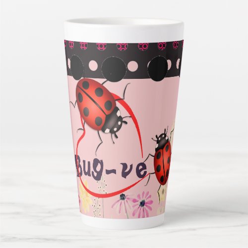 Ladybug Latte Love Latte Mug