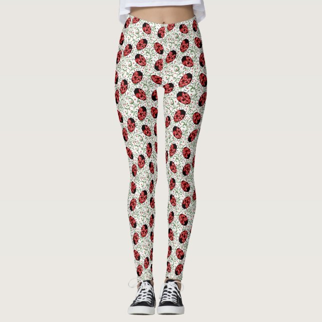 Ladybug Leggings (Front)