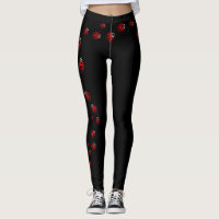 Ladybug Leggings Ladybird Insect Leggings