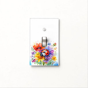 Ladybug Light Switch Cover