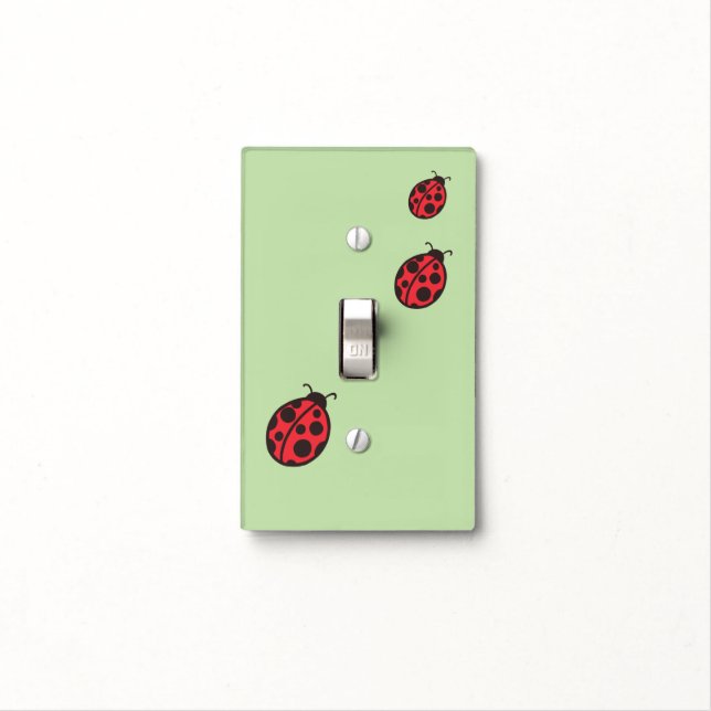 Ladybug Light Switch Cover  (In Situ)