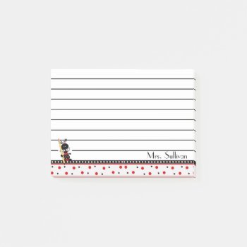 Ladybug Lined Post-it Notes by StarStock at Zazzle