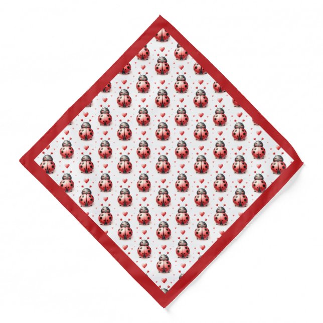 Ladybug Love Bandana (Front)