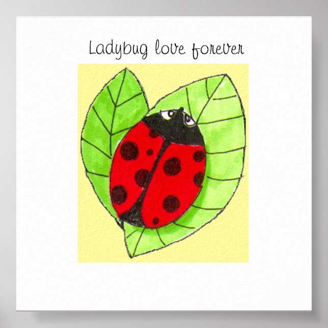 Ladybug Love Forever Poster (Front)