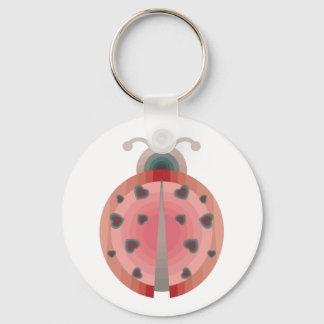 ladybug love keychain