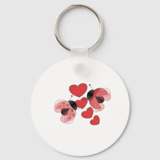 Ladybug Love Keychain