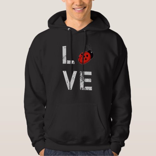 Ladybug Love Ladybird Sweet Ladybug Hoodie