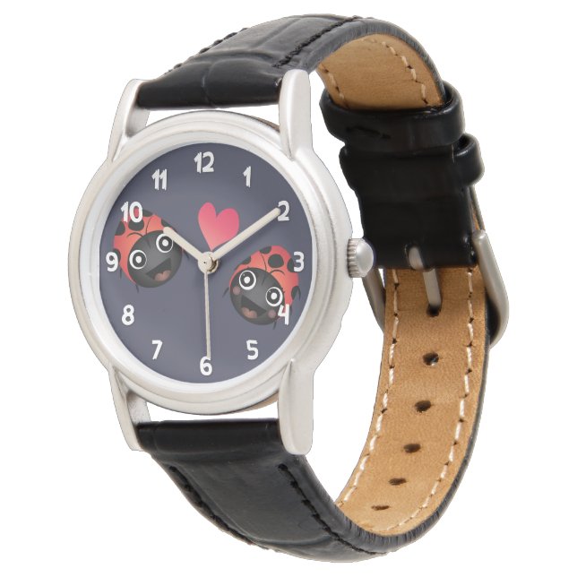 Ladybug Love Watch (Angled)
