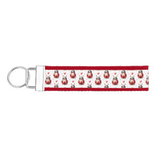 Ladybug Love Wrist Keychain