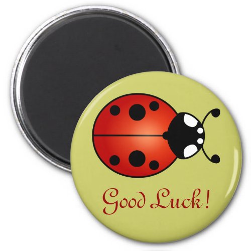 Ladybug Lucky Ladybird Beetle Good Luck Magnet