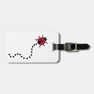 Ladybug Luggage Tag