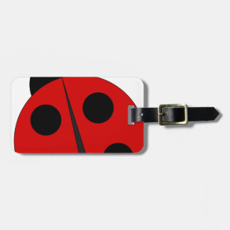 Ladybug Luggage Tag