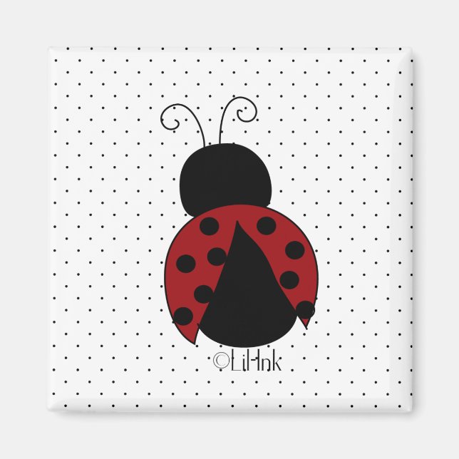 Ladybug Magnet (Front)