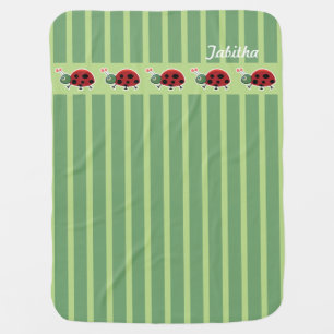 Ladybug March Baby Blanket