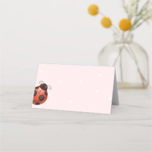 Ladybug Menu Tent Cards & Place Cards