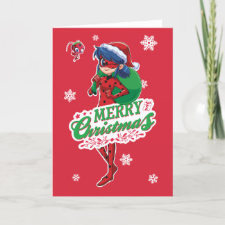 Ladybug | Merry Christmas Holiday Card
