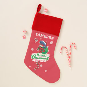 Ladybug   Merry Christmas Stocking