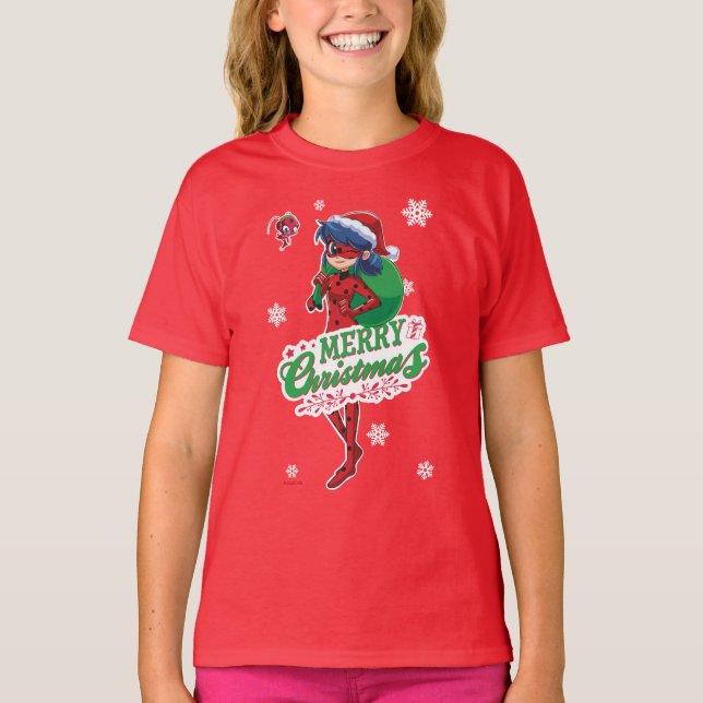 Ladybug | Merry Christmas T-Shirt (Front)