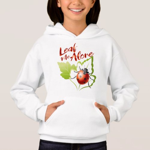 Ladybug message hoodie