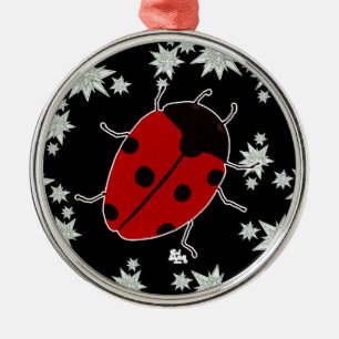 LADYBUG METAL ORNAMENT