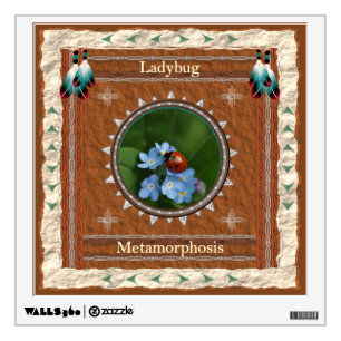 Ladybug Metamorphosis Energy Wall Decal