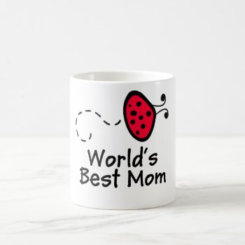 Ladybug Mom Mug by designdivastuff at Zazzle
