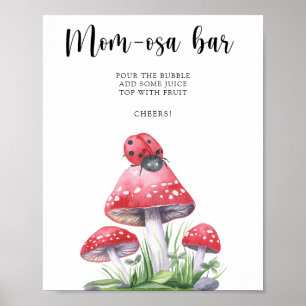 Ladybug - Mom-osa bar Poster