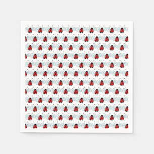 Ladybug napkins